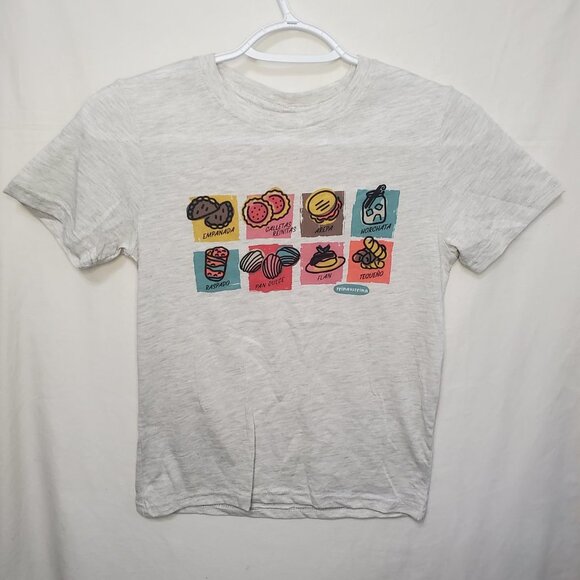 NWT Reinavsreina Latino Heritage Month Gray Kids T-Shirt Size Medium Unisex - Picture 6 of 9